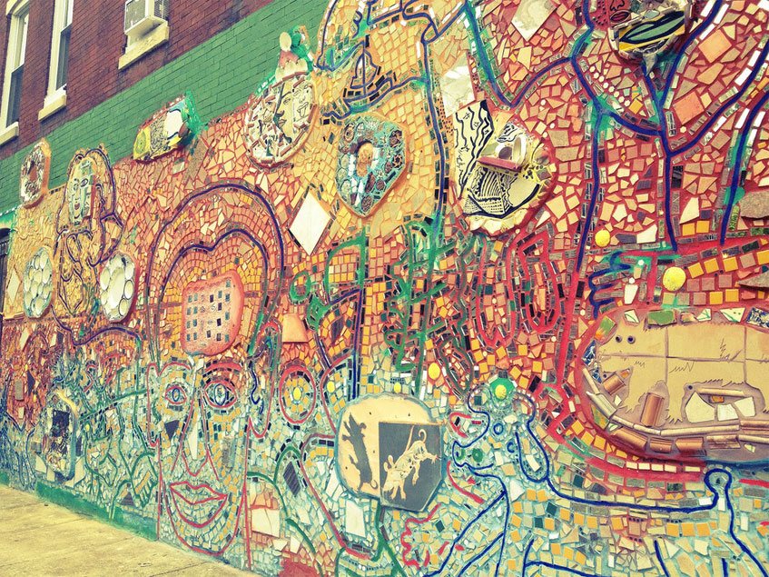 Philadelphia's Magic Gardens. This place was so cool!